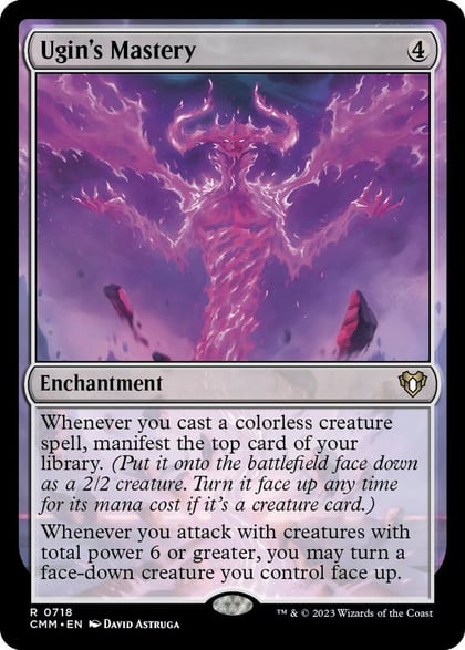 Ugin's Mastery, Commander Masters 718