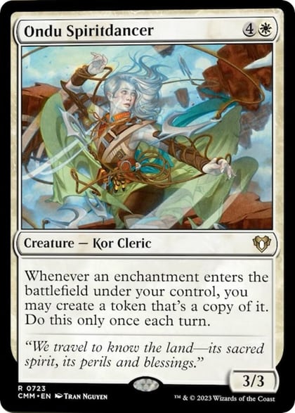 Ondu Spiritdancer, Commander Masters 723