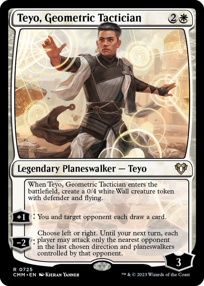 Teyo, Geometric Tactician, Commander Masters 725