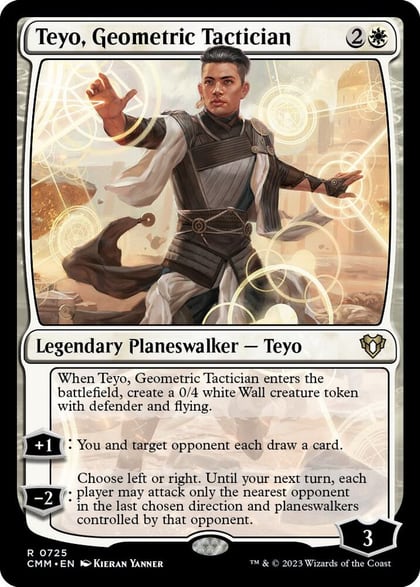 Teyo, Geometric Tactician, Commander Masters 725