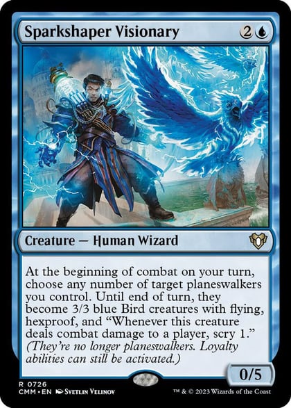 Sparkshaper Visionary, Commander Masters 726
