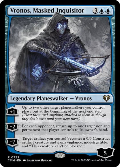 Vronos, Masked Inquisitor, Commander Masters 729