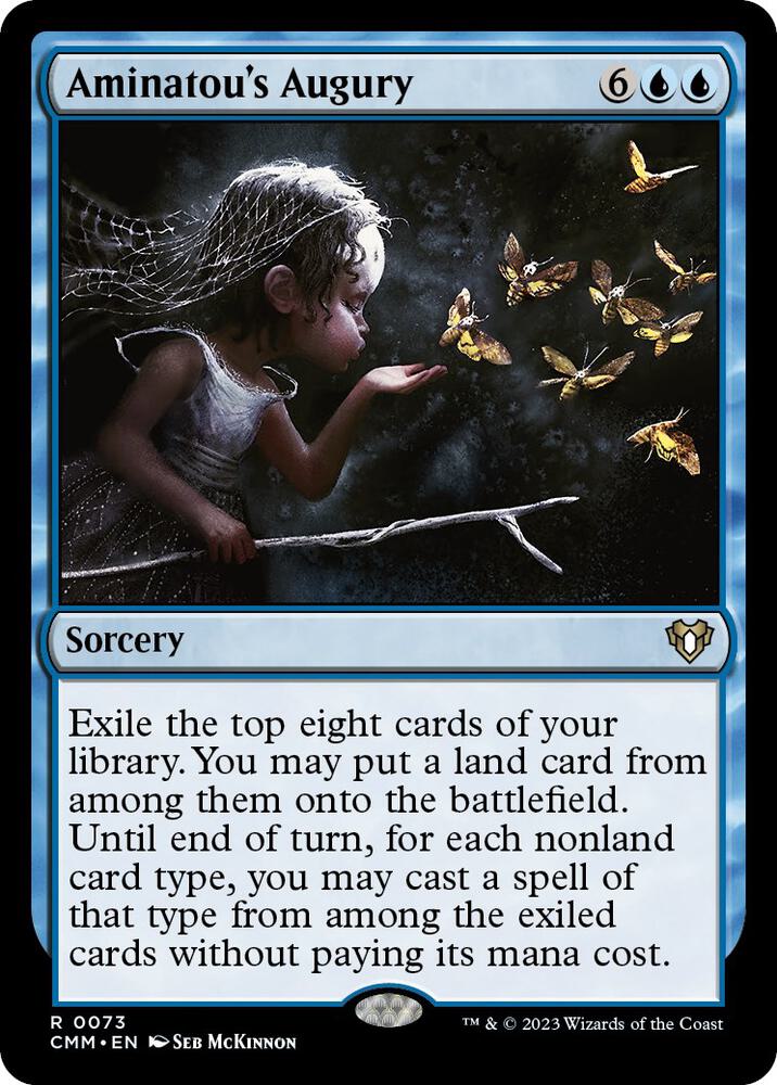 Aminatou's Augury, Commander Masters 73