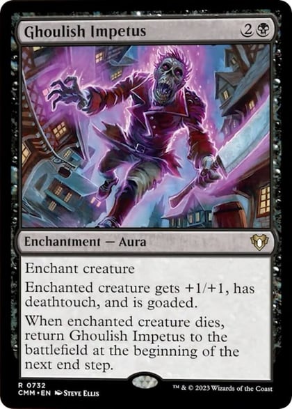 Ghoulish Impetus, Commander Masters 732