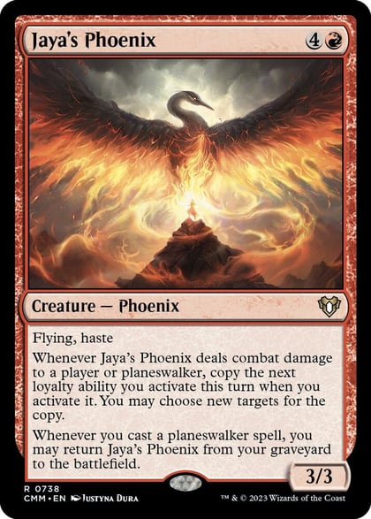 Jaya's Phoenix, Commander Masters 738