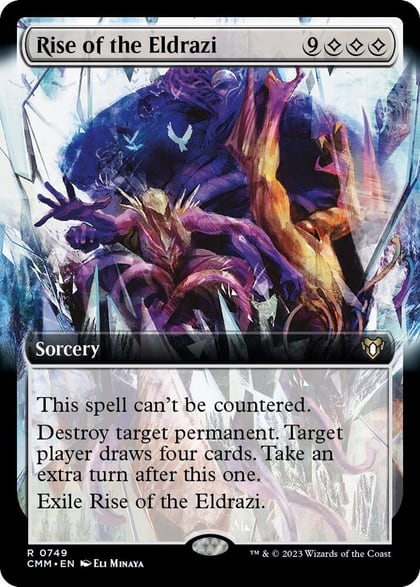 Rise of the Eldrazi (Extended Art), Commander Masters 749
