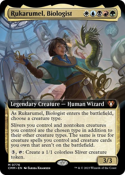 Rukarumel, Biologist (Extended Art), Commander Masters 776