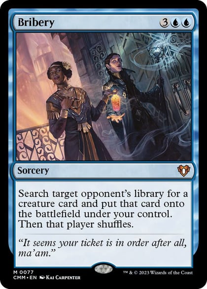 Bribery, Commander Masters 77