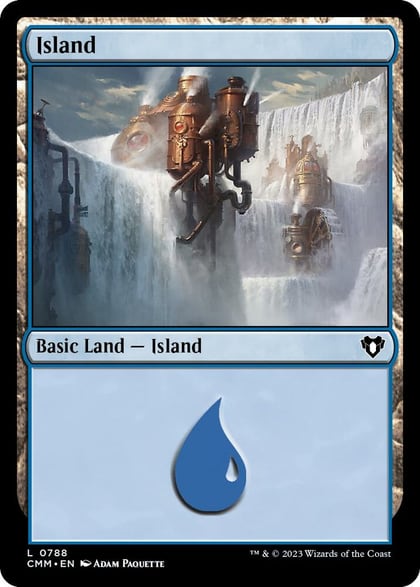 Island (0788), Commander Masters 788