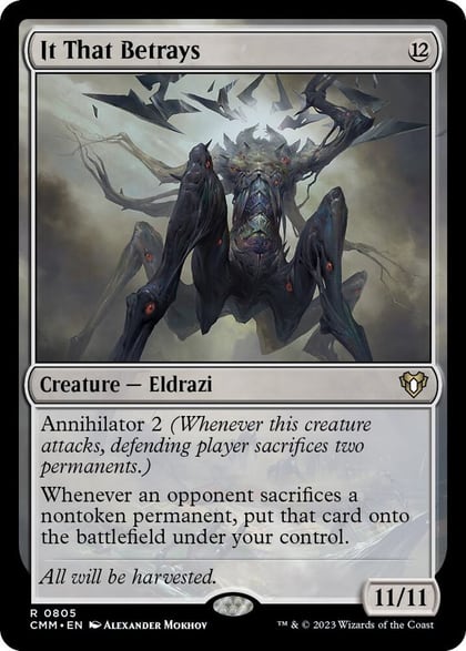 It That Betrays, Commander Masters 805