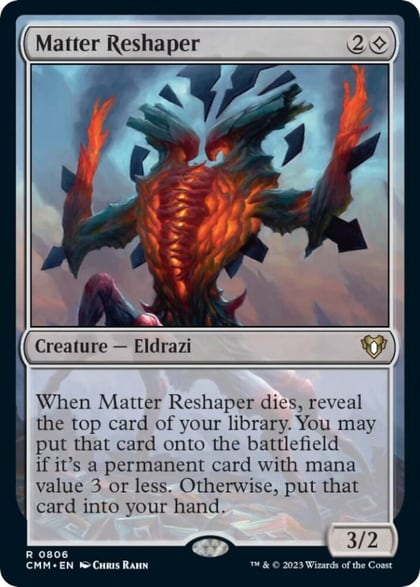 Matter Reshaper, Commander Masters 806