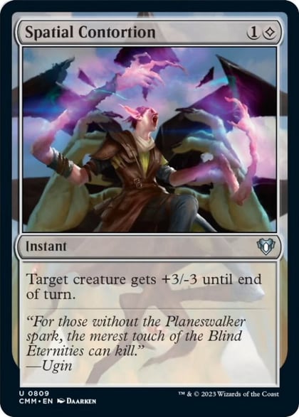 Spatial Contortion, Commander Masters 809