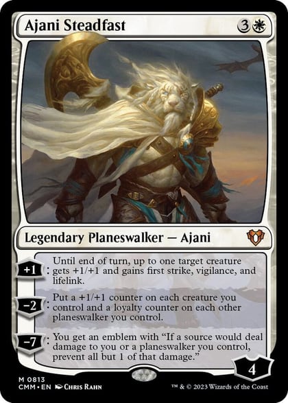 Ajani Steadfast, Commander Masters 813