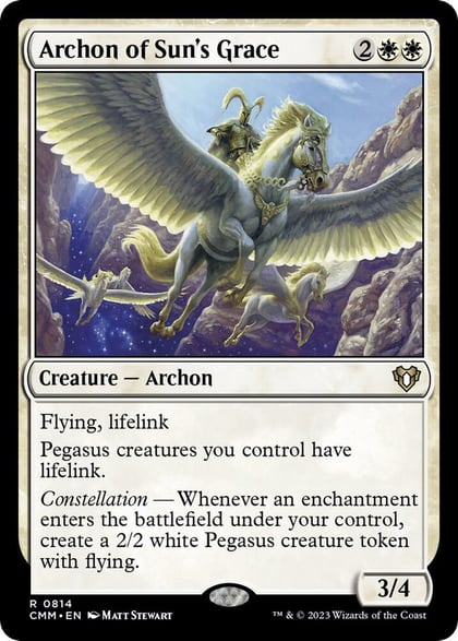 Archon of Sun's Grace, Commander Masters 814