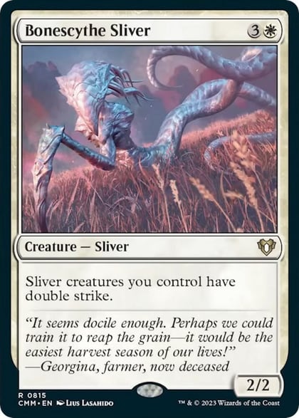 Bonescythe Sliver, Commander Masters 815