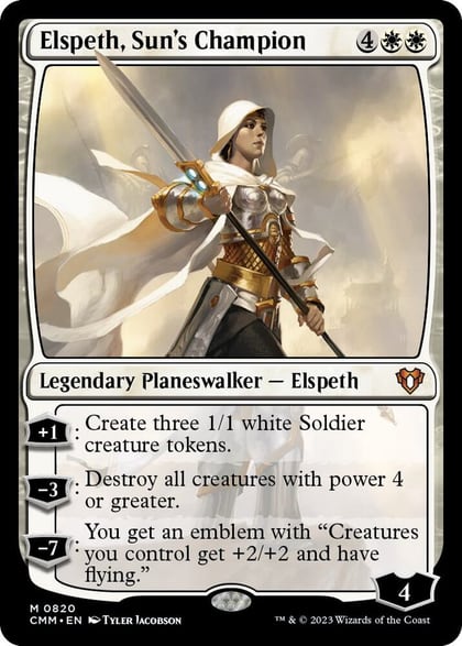 Elspeth, Sun's Champion, Commander Masters 820