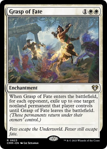 Grasp of Fate, Commander Masters 823