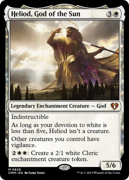 Heliod, God of the Sun, Commander Masters 826