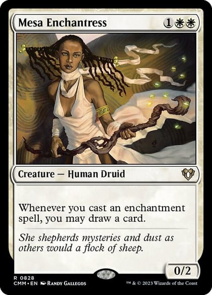 Mesa Enchantress, Commander Masters 828
