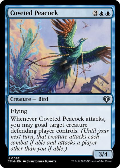 Coveted Peacock, Commander Masters 82