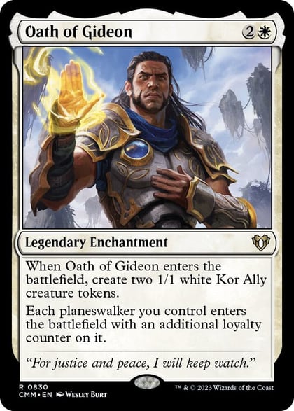 Oath of Gideon, Commander Masters 830