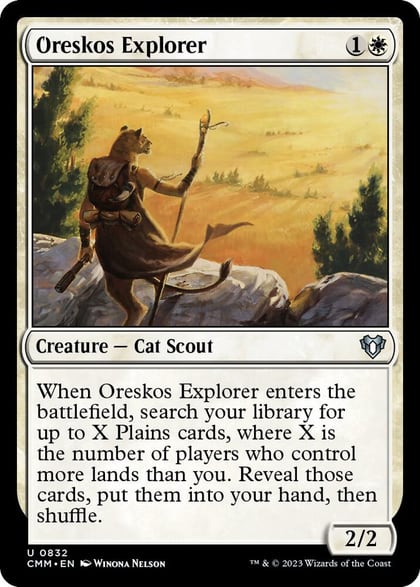 Oreskos Explorer, Commander Masters 832