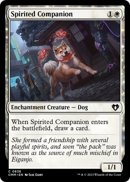 Spirited Companion, Commander Masters 838