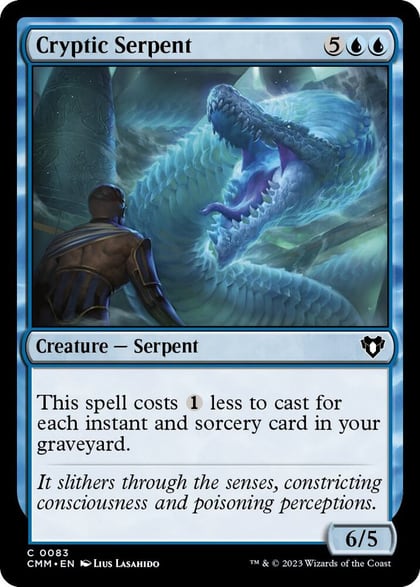 Cryptic Serpent, Commander Masters 83