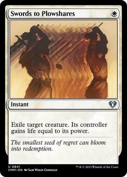 Swords to Plowshares, Commander Masters 841