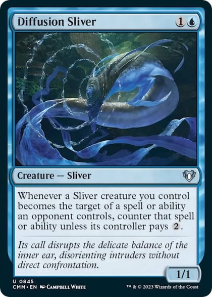 Diffusion Sliver, Commander Masters 845