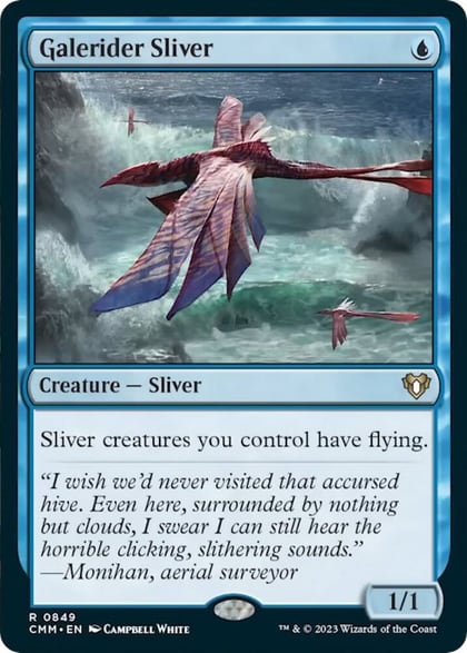 Galerider Sliver, Commander Masters 849