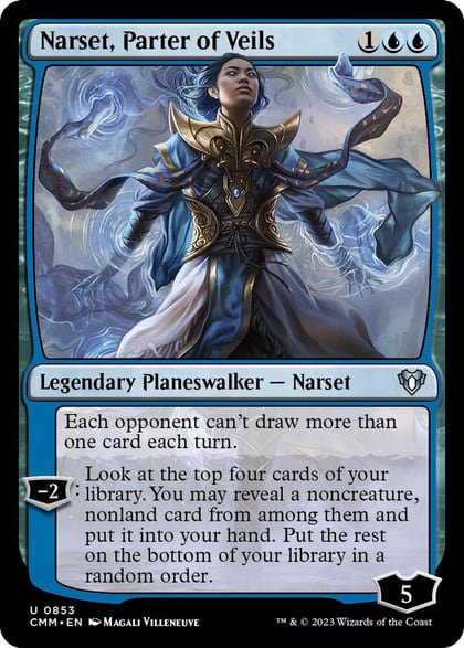 Narset, Parter of Veils, Commander Masters 853