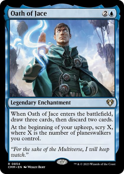 Oath of Jace, Commander Masters 854