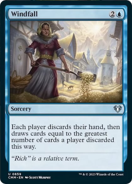 Windfall, Commander Masters 859