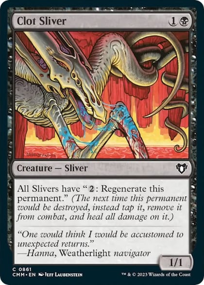 Clot Sliver, Commander Masters 861