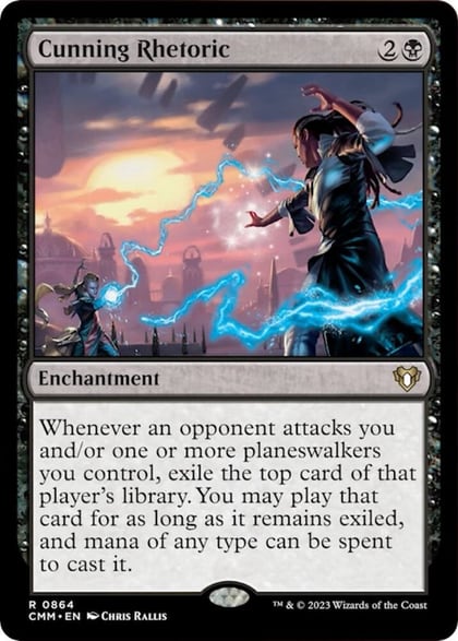 Cunning Rhetoric, Commander Masters 864
