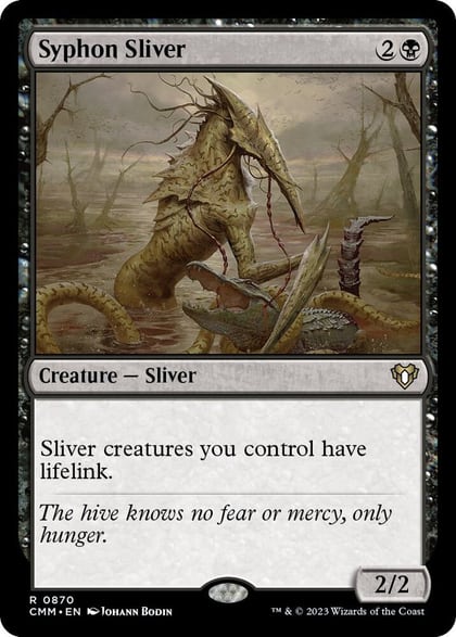 Syphon Sliver, Commander Masters 870