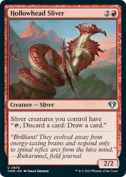 Hollowhead Sliver, Commander Masters 878