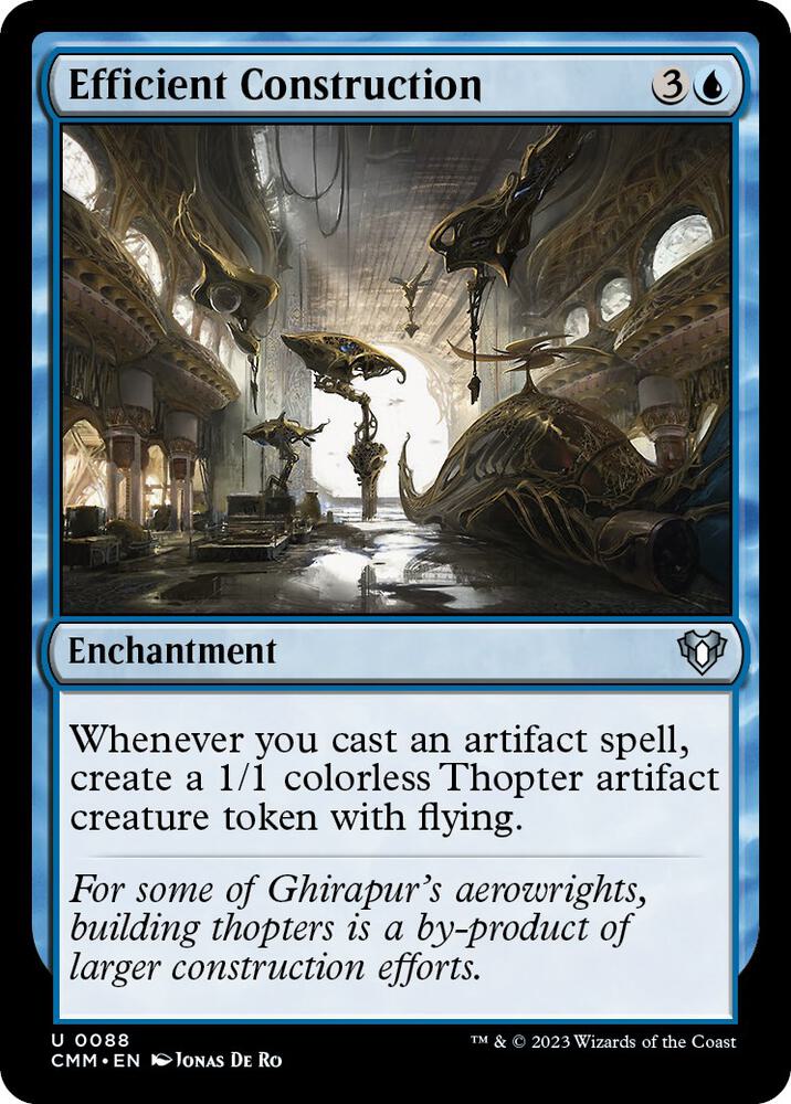 Efficient Construction, Commander Masters 88