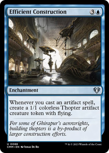 Efficient Construction, Commander Masters 88