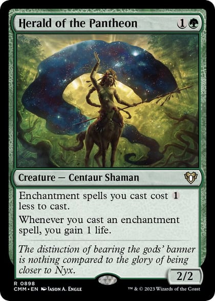 Herald of the Pantheon, Commander Masters 898