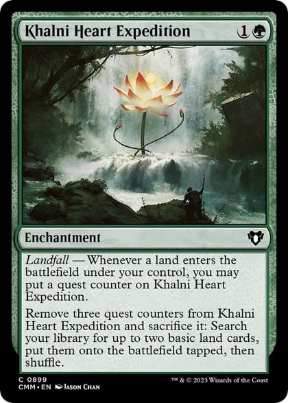 Khalni Heart Expedition, Commander Masters 899