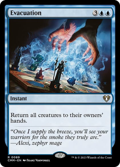 Evacuation, Commander Masters 89