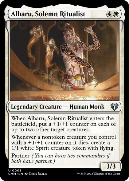 Alharu, Solemn Ritualist, Commander Masters 8