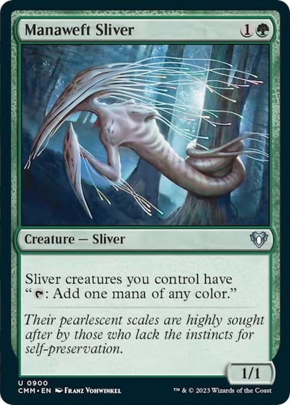 Manaweft Sliver, Commander Masters 900