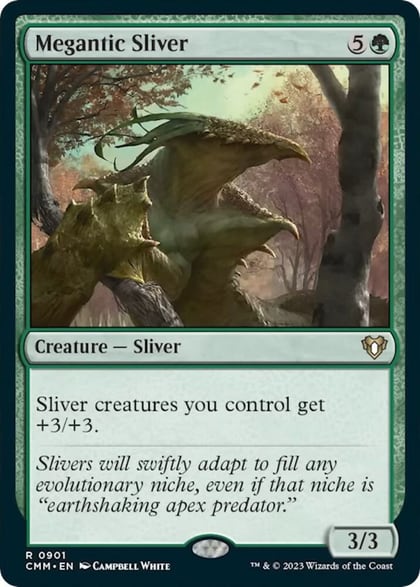 Megantic Sliver, Commander Masters 901