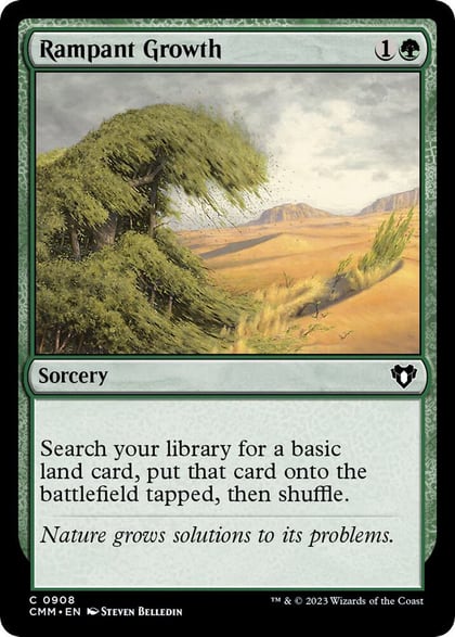 Rampant Growth, Commander Masters 908
