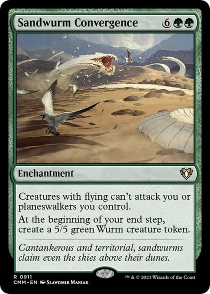 Sandwurm Convergence, Commander Masters 911