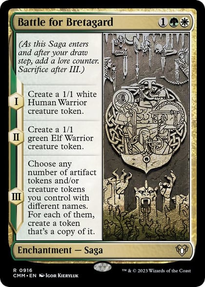 Battle for Bretagard, Commander Masters 916