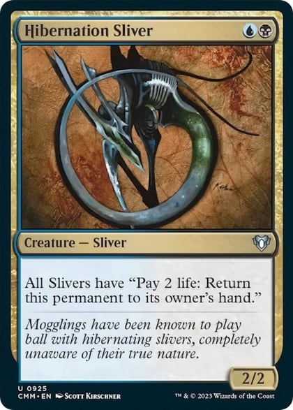 Hibernation Sliver, Commander Masters 925
